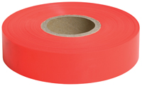 TAPE FLAGGING 100M FLURO ORANGE 